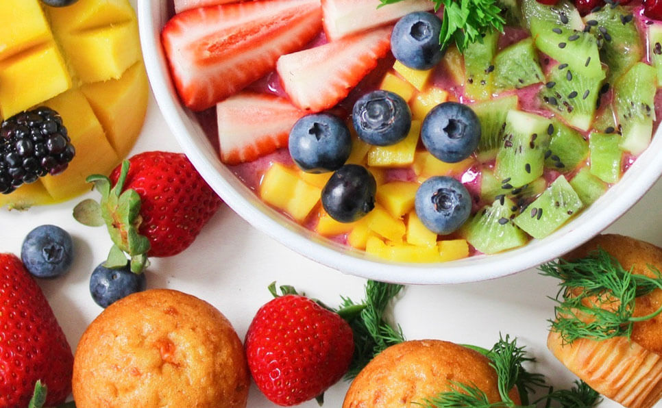 Honey Lime Rainbow Fruit Salad blog 01